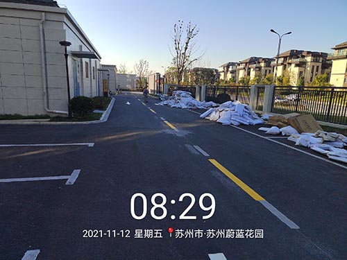 道路劃線，車位劃線，停車位劃線