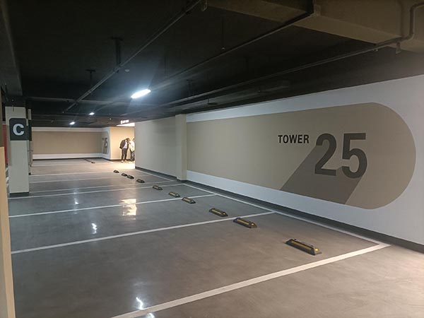 道路劃線，車位劃線，停車位劃線