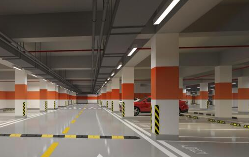 蘇州車位劃線解讀，車庫坡道彎道怎么劃線？