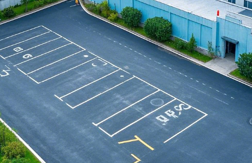 道路劃線，車位劃線，停車位劃線